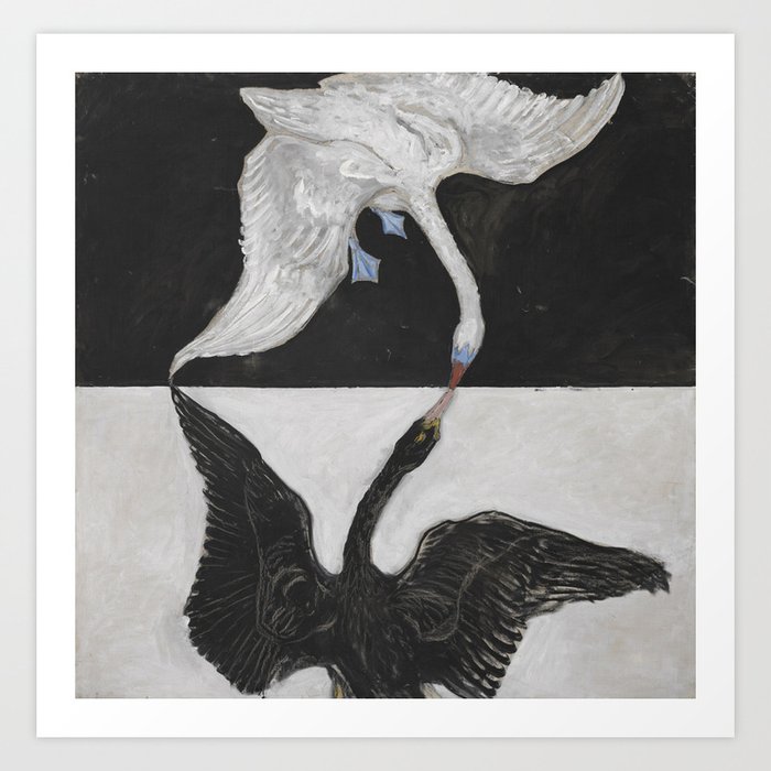 Hilma Af Klint The Swan No. 1 Kunstdrucke Hilma Af Klint The Swan No. 1 Kunstdrucke