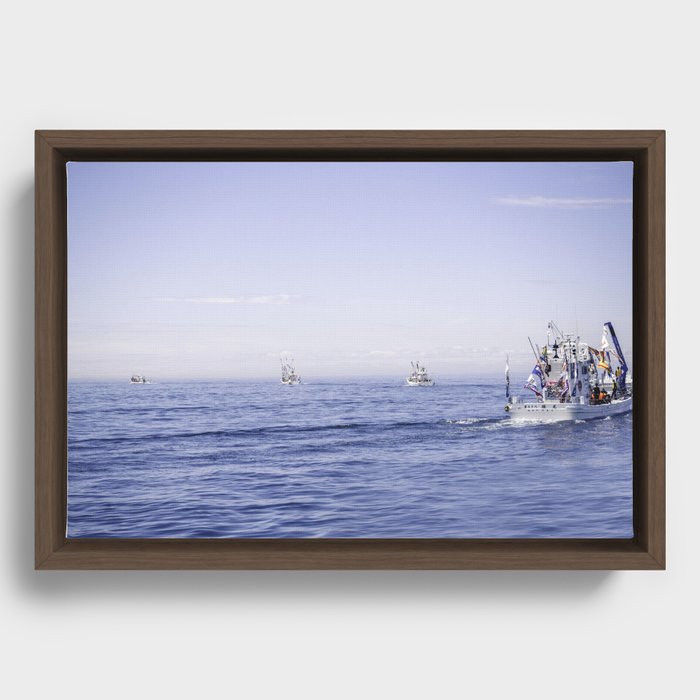 Sea You Out There Framed Canvas