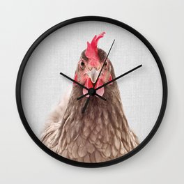 Chicken - Colorful Wall Clock