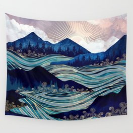 Ocean Sunrise Wall Tapestry