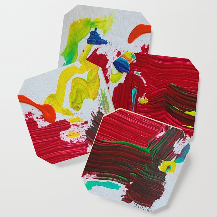 Playful Art Design Coaster