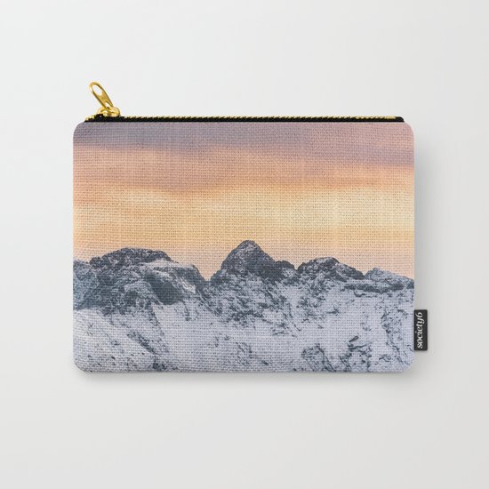 Pastel Mountains #sunset Carry-All Pouch