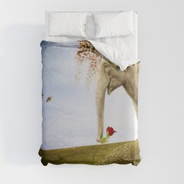 Good Things Don't Always Come in Small Packages Duvet Cover