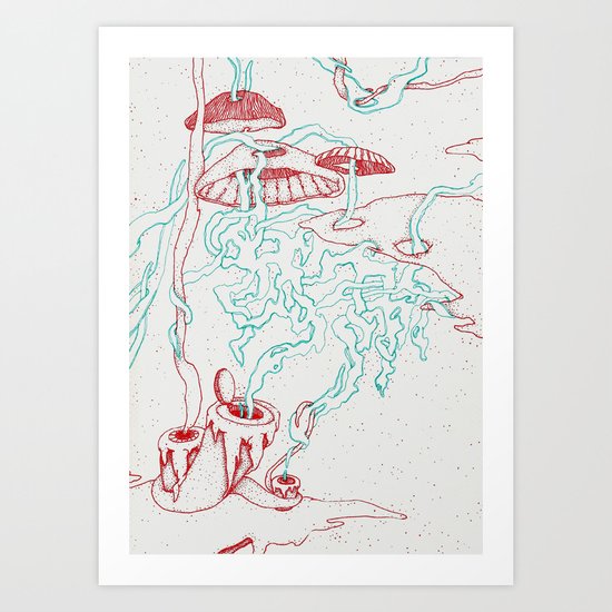 Lava II Art Print