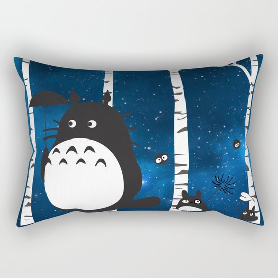 walk in the woods Rectangular Pillow