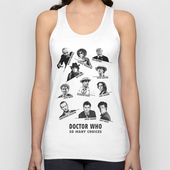 So Many Choices (Doctor Who) Unisex Tank Top