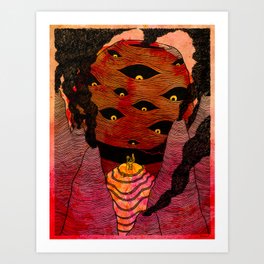 The Pestilence Art Print