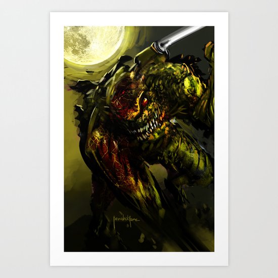 Ravage Art Print