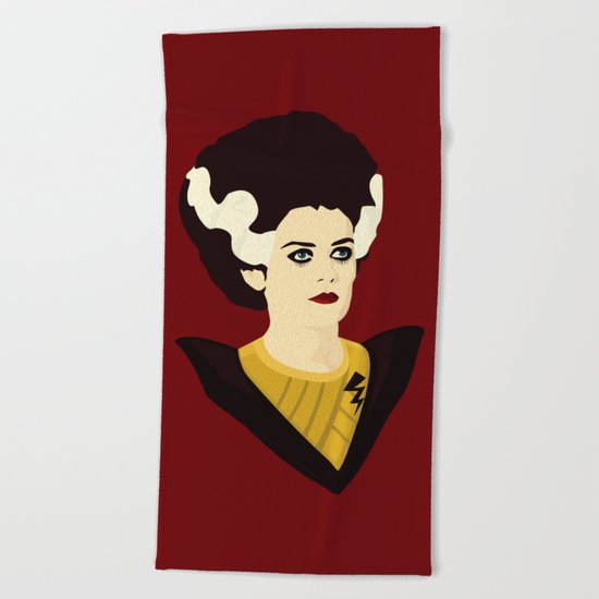 Magenta Beach Towel