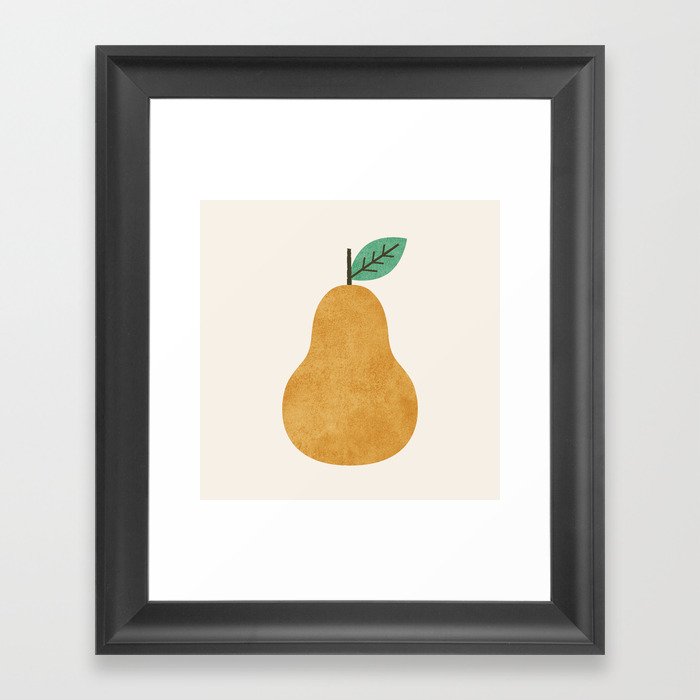 Pear my pear Framed Art Print