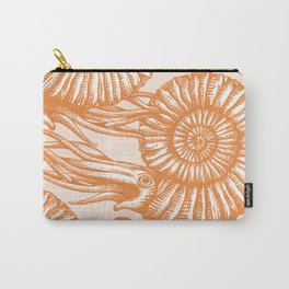 AMMONITE COLLECTION ORANGE Carry-All Pouch