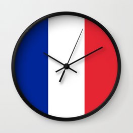 Flag of France, French Flag Wall Clock