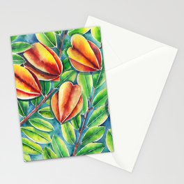 Star Fruit Love Stationery Cards