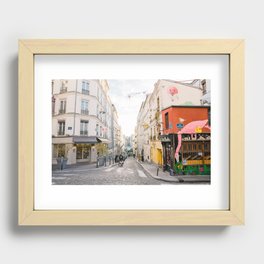 Montmartre, Paris Recessed Framed Print