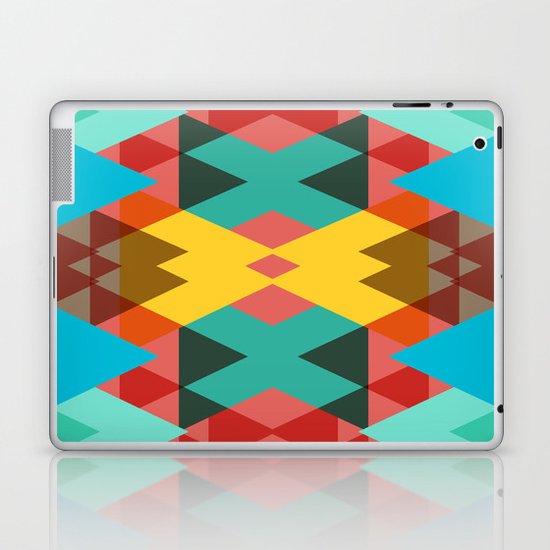 Geometric Crazy 3D Laptop & iPad Skin