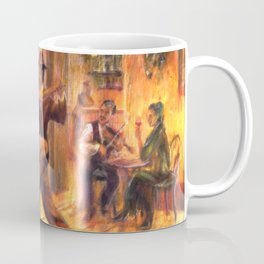 Couple dancing tango painting Coffee Mug