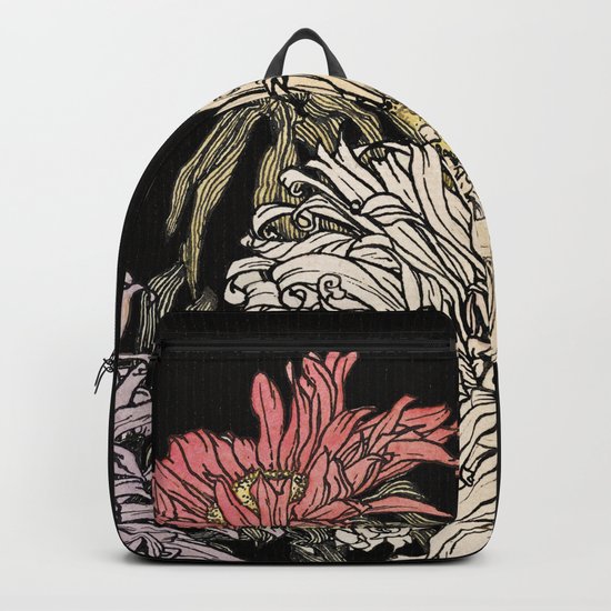 In praise of beauty (dark version) Backpack