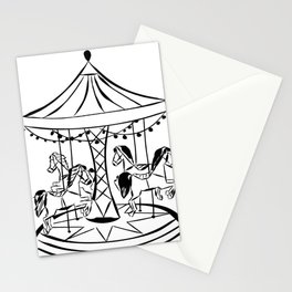 Merry Go Round Stationery Cards