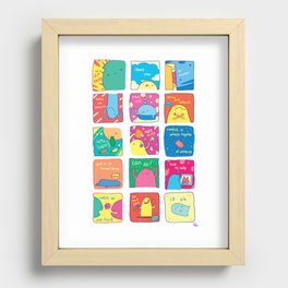 Can Do Recessed Framed Print