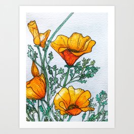 State Flower Art Prints For Any Decor Style Society6