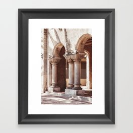 Architecture old building in Spain - Menorca - Photography art print Framed Art Print
