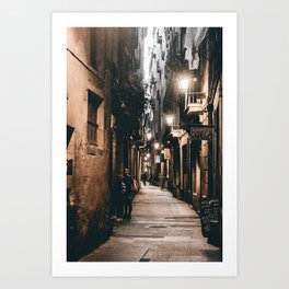 Barcelona Art Print