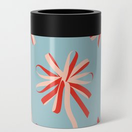 Red Swirl Can Cooler