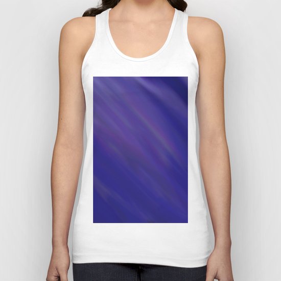 Finding Peace - Abstract, smooth, silky blue painting, peaceful, relaxing, modern art Unisex Tank Top