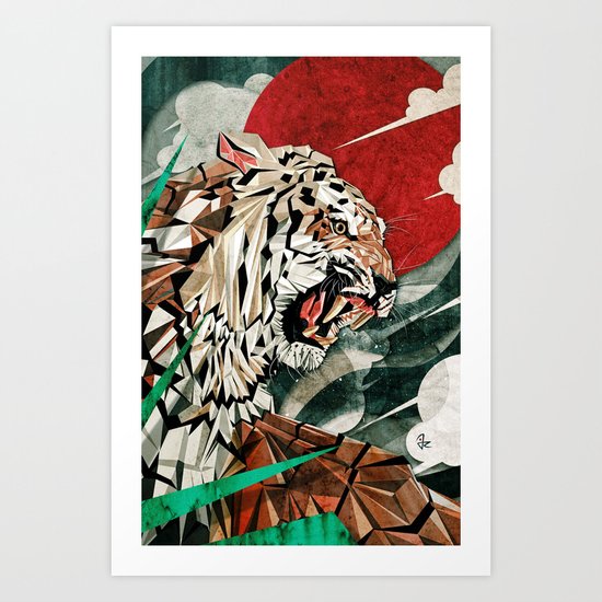"Panthera Tigris" Art Print