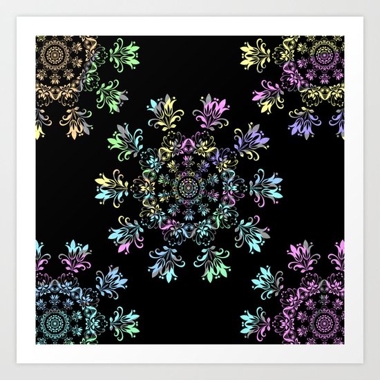 Flora Bohemia Art Print