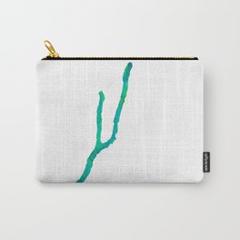 Keuka Lake Watercolor - Blue and green Carry-All Pouch