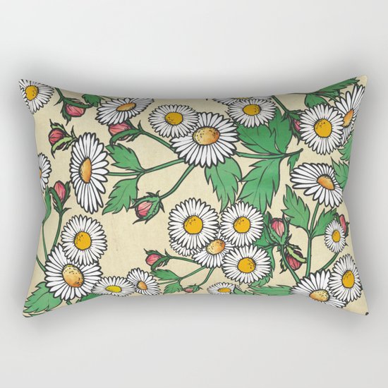 Daisies Rectangular Pillow