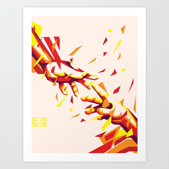 Rise Together Art Print