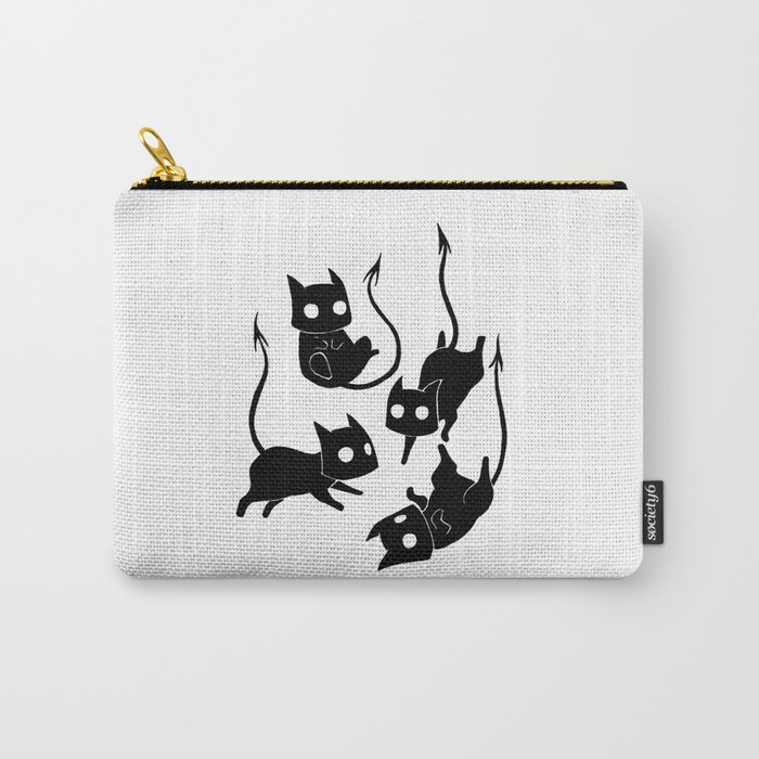 Demon Cats Carry-All Pouch