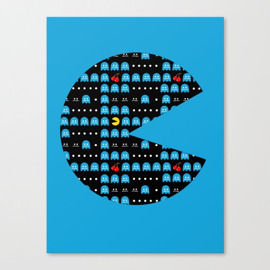 Pac Infinite Canvas Print