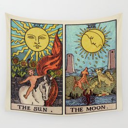 Moon and Sun Tarot | Colour Wall Tapestry