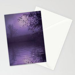 SONG OF THE NIGHTBIRD - LAVENDER Stationery Card