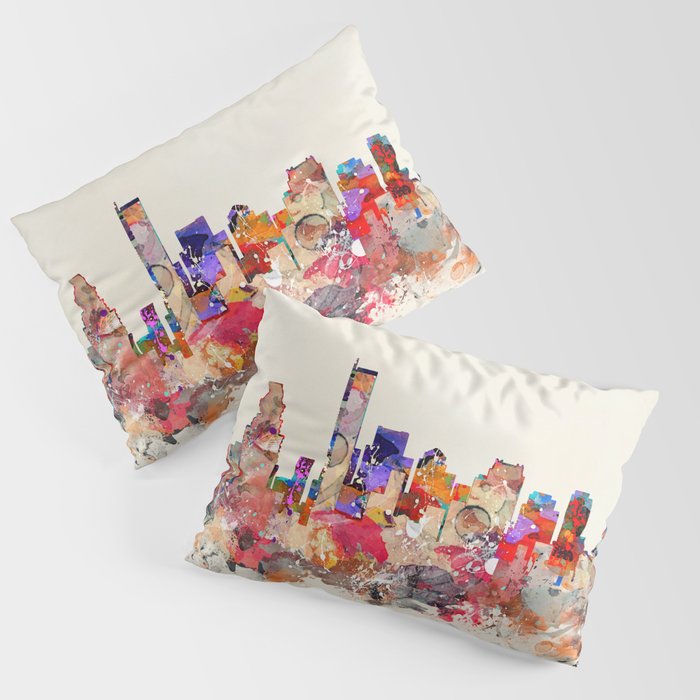 boston city massachusetts Pillow Sham