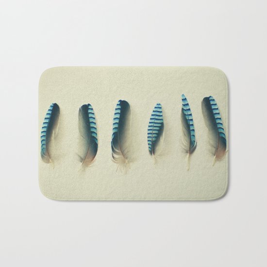 Feathers #1 Bath Mat