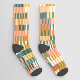 Pastel Mosaic #2 Socks