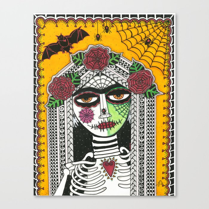 Frida Kahlo Forever Canvas Print