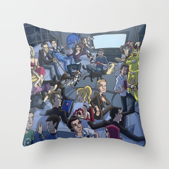 TV Throw Pillow