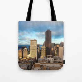 SF Skylines Evening Tote Bag