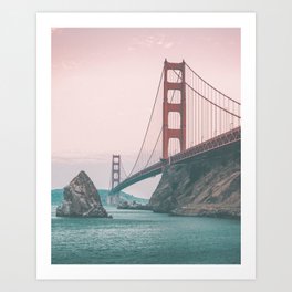 The Golden Gate Art Print