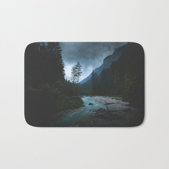 Landscape Mood #creek Bath Mat