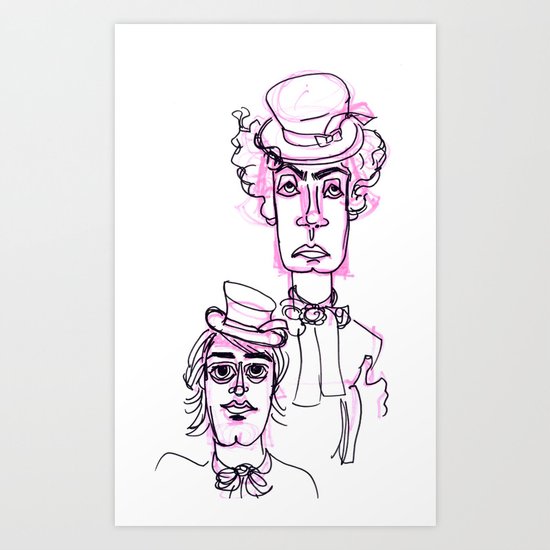 Hatters Art Print