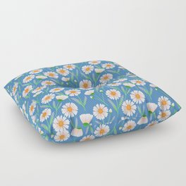 Spring Daisies Floor Pillow