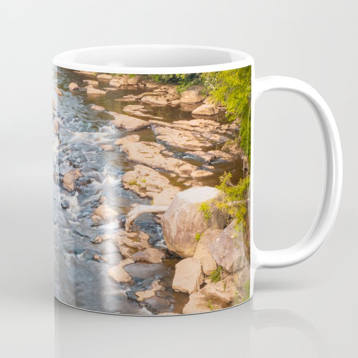 Blackwater Falls State Park West Virginia River Sunset Landscape Print Coffee Mug