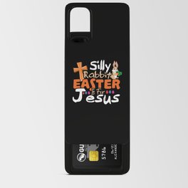 Easter For Jesus God Rabbit Happy Easter Sunday Android Card Case