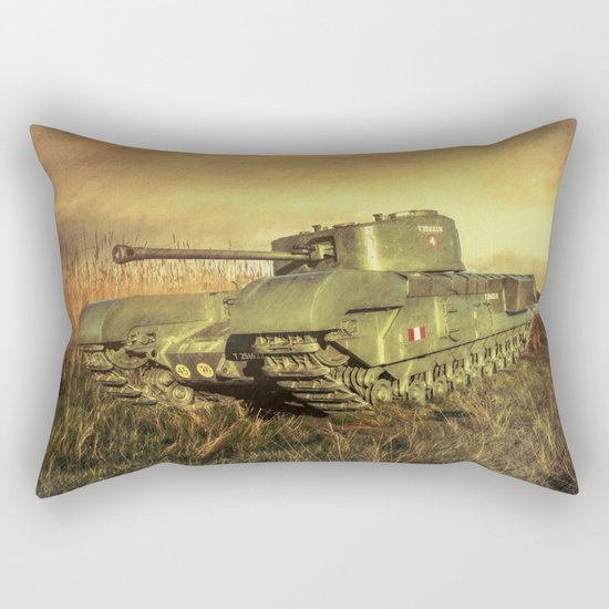Churchill Tank Rectangular Pillow
